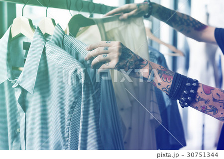 Gradient Color Effect Photo Fashion Designer Job 30751344