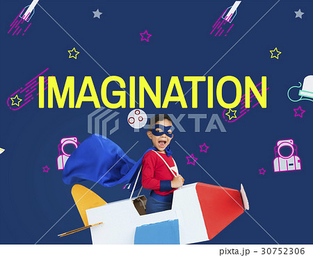 Imagination galaxy cheerful illustration learning 30752306