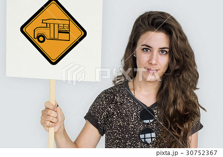 Bus Stop Sign Vehicle Symbol Bus Stop Sign Vehicle Symbol 30752367