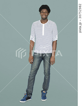 African Man Ethnicity Smiling Portrait Concept African Man Ethnicity Smiling Portrait Concept 30752982