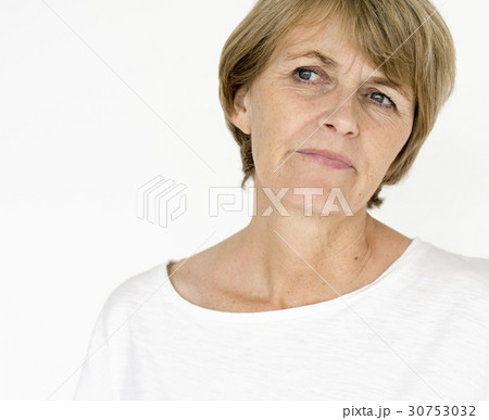 Studio People Shoot Portrait Isolated 30753032