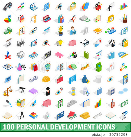 100 personal development icons set 100 personal development icons set 30755293