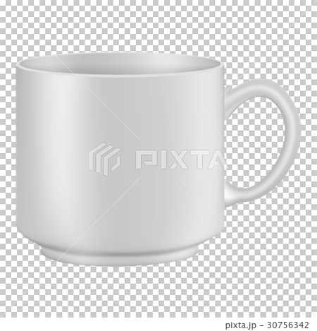 White tea or coffee cup mockup, realistic style 30756342
