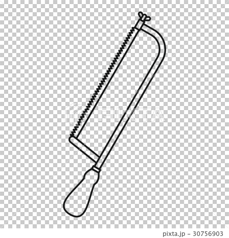 Surgical saw icon, outline style 30756903