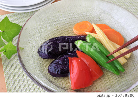 夏野菜の煮浸し 夏野菜の煮浸し 30759880