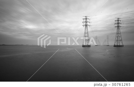 産業 送電塔 始華湖 30761265