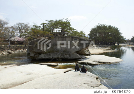 カメ岩 居昌郡 石 30764870