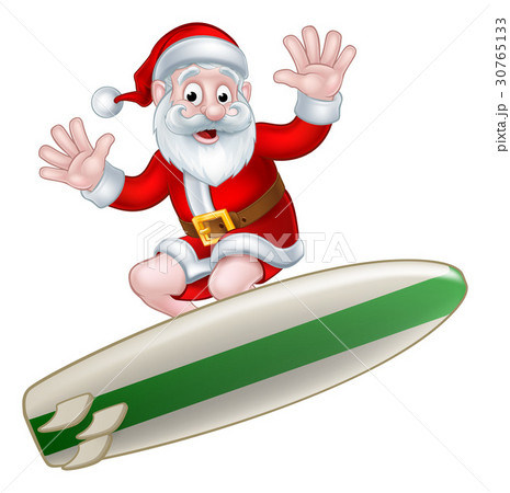 Surfing Santa Surfing Santa 30765133