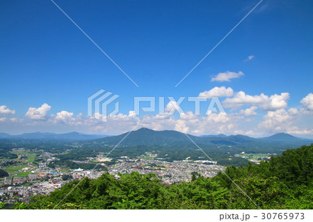 片曽根山からの眺め（田村市） 30765973