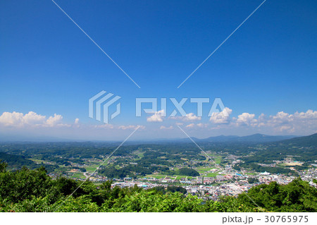 片曽根山からの眺め（田村市） 30765975