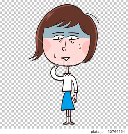 一位女士臉色蒼白 30766364