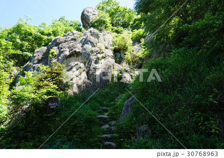 志方の城山 城山登山道 鎖場 兵庫県 加古川市志方町 志方の城山 城山登山道 鎖場 兵庫県 加古川市志方町 30768963