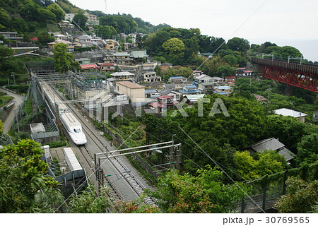 根府川鉄橋と東海道新幹線 30769565