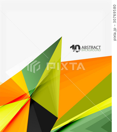 3d triangle polygonal abstract vector 3d triangle polygonal abstract vector 30769580