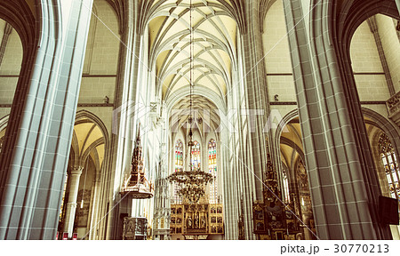 Interior of St. Elisabeth cathedral in Kosice 30770213
