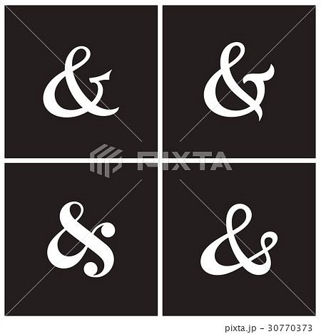 Ampersands vector illustration 30770373