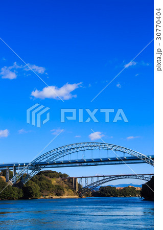 西海橋　伊の浦海岸からの眺め 30770404