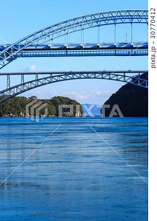 西海橋　伊の浦海岸からの眺め 30770412