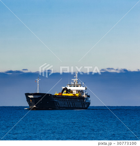 Black cargo ship Black cargo ship 30773100