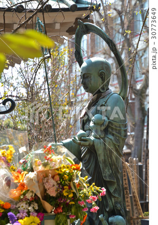 王子散歩：浄土宗　正受院　地蔵大菩薩 30773649