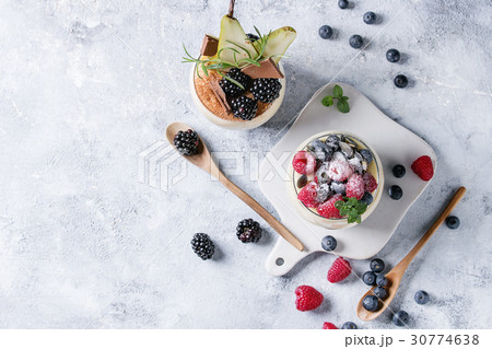 Chia pudding with rice porridge 30774638
