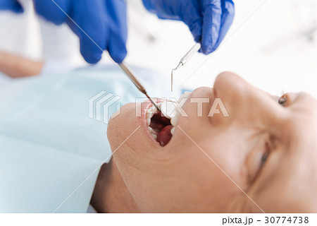 Dedicated attentive man receiving medical 30774738