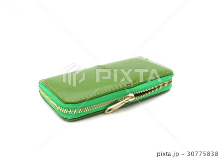 green purse on isolated green purse on isolated 30775838