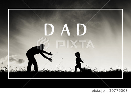 Father with open arms and his son outdoors Father with open arms and his son outdoors 30776003