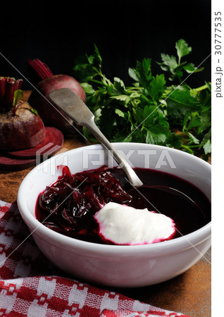 Beet soup 30777535