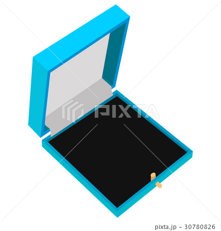 Jewelry Gift box. Blue case.  30780826