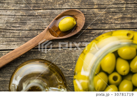 The green olives. The green olives. 30781719