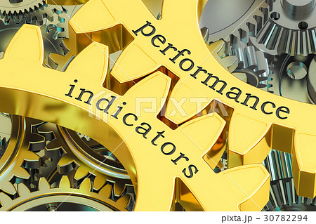 Performance Indicators concept on the gearwheels 30782294