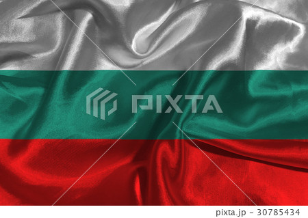 Bulgaria national flag 3D illustration symbol Bulgaria national flag 3D illustration symbol 30785434