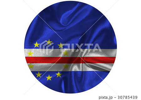 Cape verde national flag 3D illustration symbol 30785439