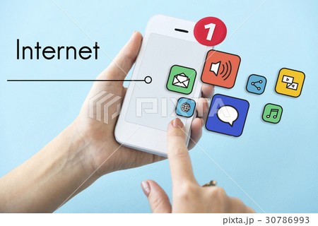 Internet Social Media Network Digital 30786993