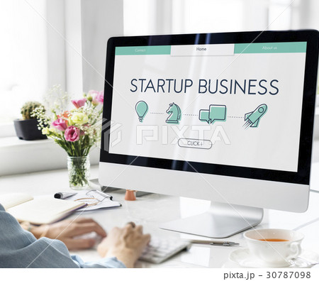 Start Up Business Venture Webpage 30787098