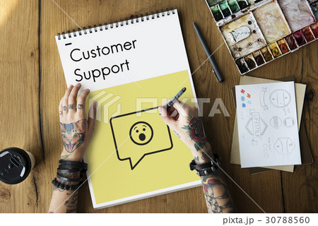 Customer Service Feedback Survey Icon 30788560