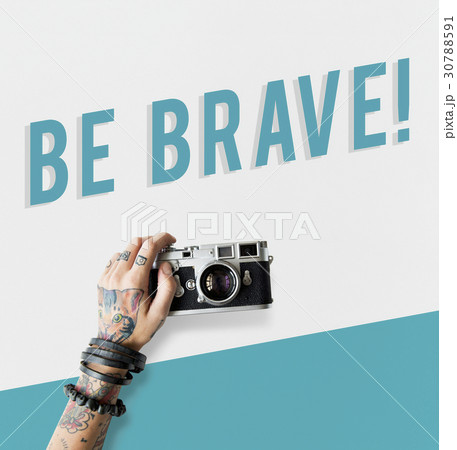 Brave overlay word young people Brave overlay word young people 30788591