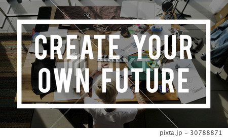 Creative your own future phrase overlay Creative your own future phrase overlay 30788871