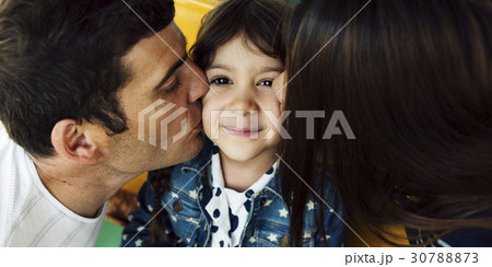 Family Holiday Vacation Togetherness Kiss Love 30788873