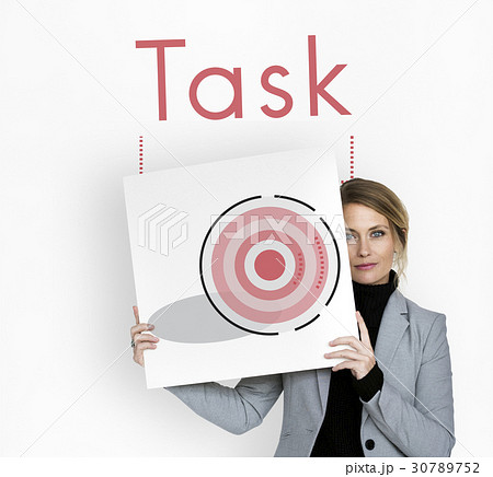 Business Achievement Goal Mission Plan Strategy Icon Symbol Business Achievement Goal Mission Plan Strategy Icon Symbol 30789752