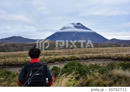 トンガリロ国立公園 ナウルホエ山 トンガリロ国立公園 ナウルホエ山 30792711
