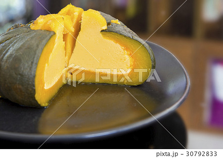 Egg custard in pumpkin, Pumpkin Custard. Egg custard in pumpkin, Pumpkin Custard. 30792833