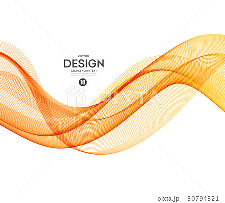 Abstract vector background, orange wavy Abstract vector background, orange wavy 30794321
