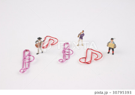 fun of figure playing the music 30795393