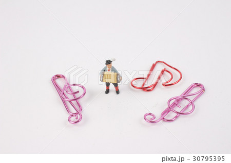 fun of figure playing the music 30795395