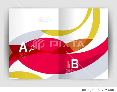 Wave design business brochure or annual report Wave design business brochure or annual report 30795606