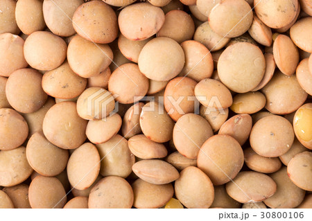 Green lentils as a background close-up macro 30800106