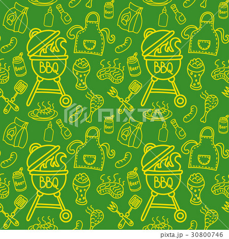 seamless pattern for barbecue 30800746