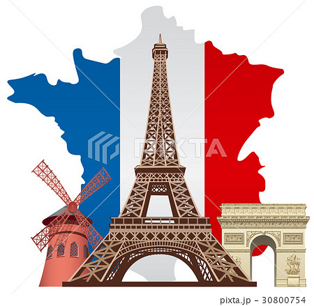 landmarks of france 30800754